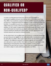 Qualified or non-qualified